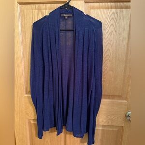 Women’s, Cardigan, Navy Blue, Size XL
